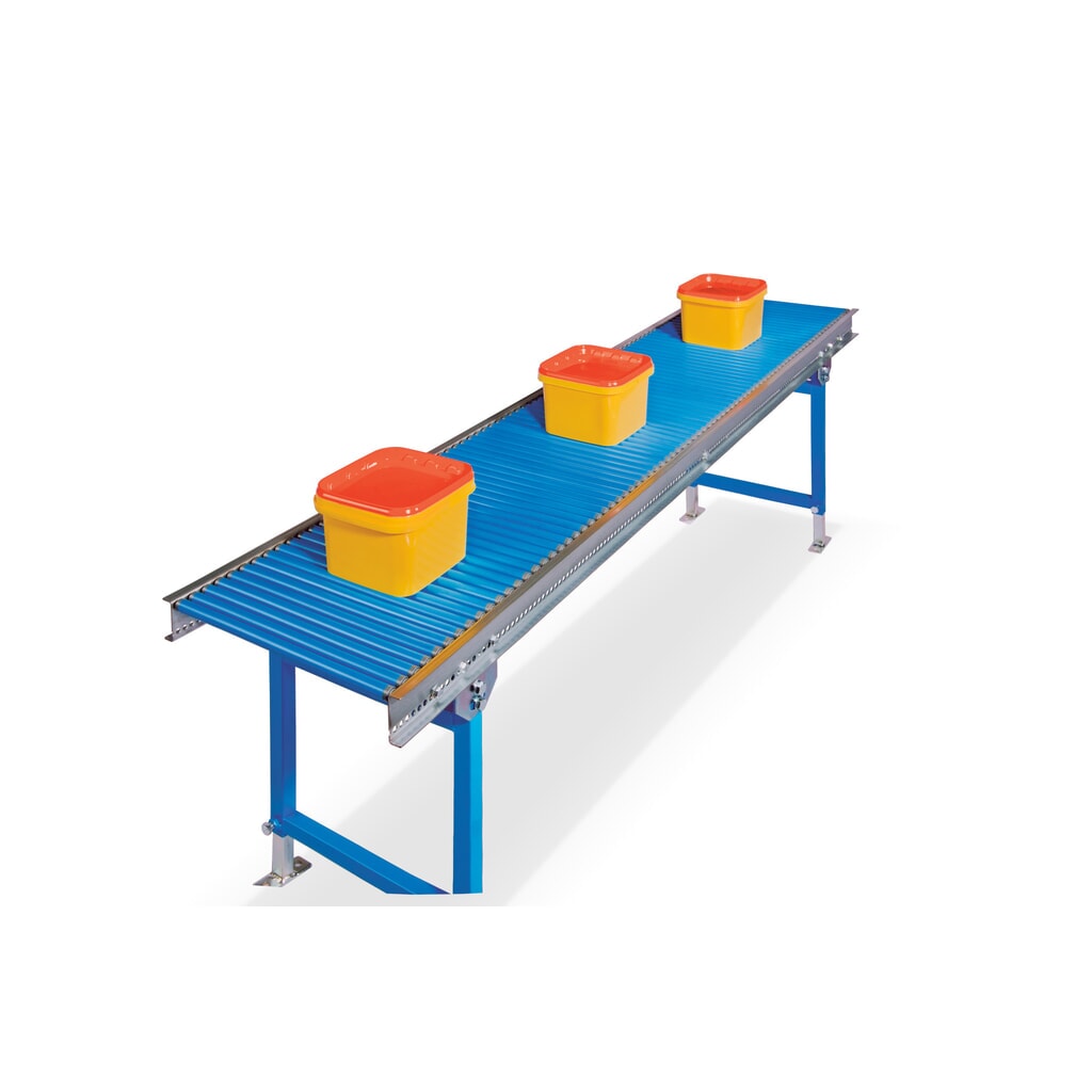 Productafbeelding nr. 3: BLUME kleine rollenbaan, kunststof rollen Ø 30 mm, schroefdraadas, LxB 3.000 x 200 mm