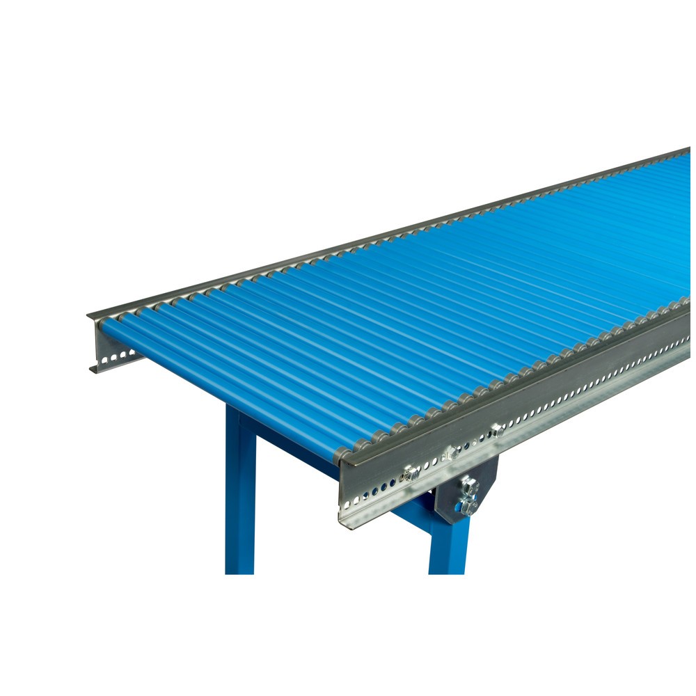 Productafbeelding nr. 1: BLUME kleine rollenbaan, kunststof rollen Ø 20 mm, veeras, LxB 1.000 x 200 mm