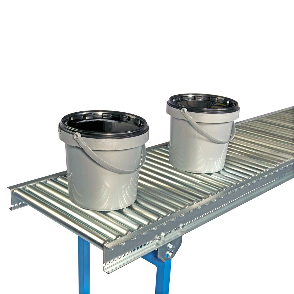 Productafbeelding nr. 4: BLUME kleine rollenbaan, stalen buisrollen Ø 30 mm, schroefdraadas, LxB 1.000 x 300 mm