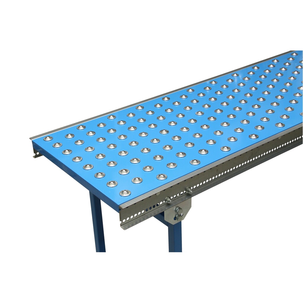 Product afbeelding: BLUME kogelwielentafel U-profiel, Ø 22 mm, LxB 500 x 800 mm, deling 200 mm