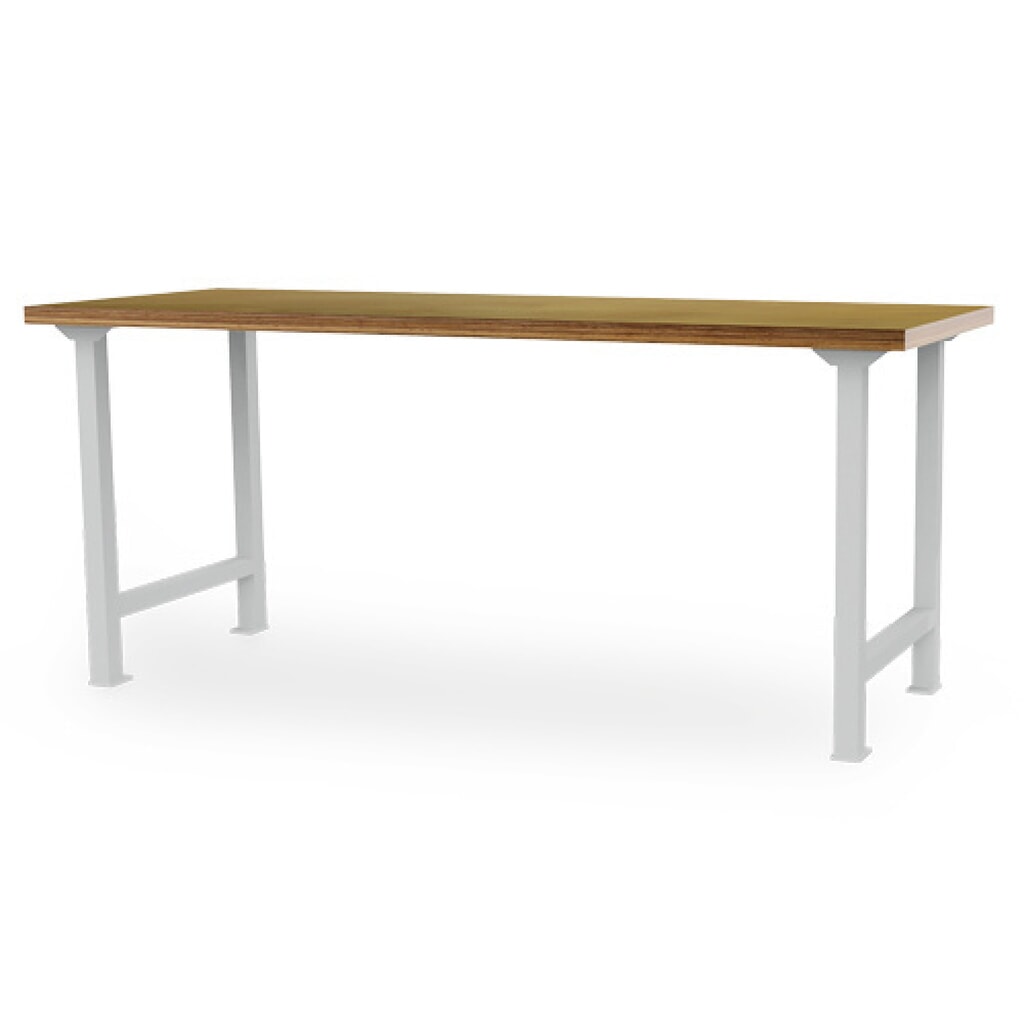 Koppelbare werkbank Bedrunka+Hirth, hxbxd 859 x 2.000 x 750 mm, lichtgrijs Productafbeelding nr. 1: Koppelbare werkbank Bedrunka+Hirth, hxbxd 859 x 2.000 x 750 mm, lichtgrijs