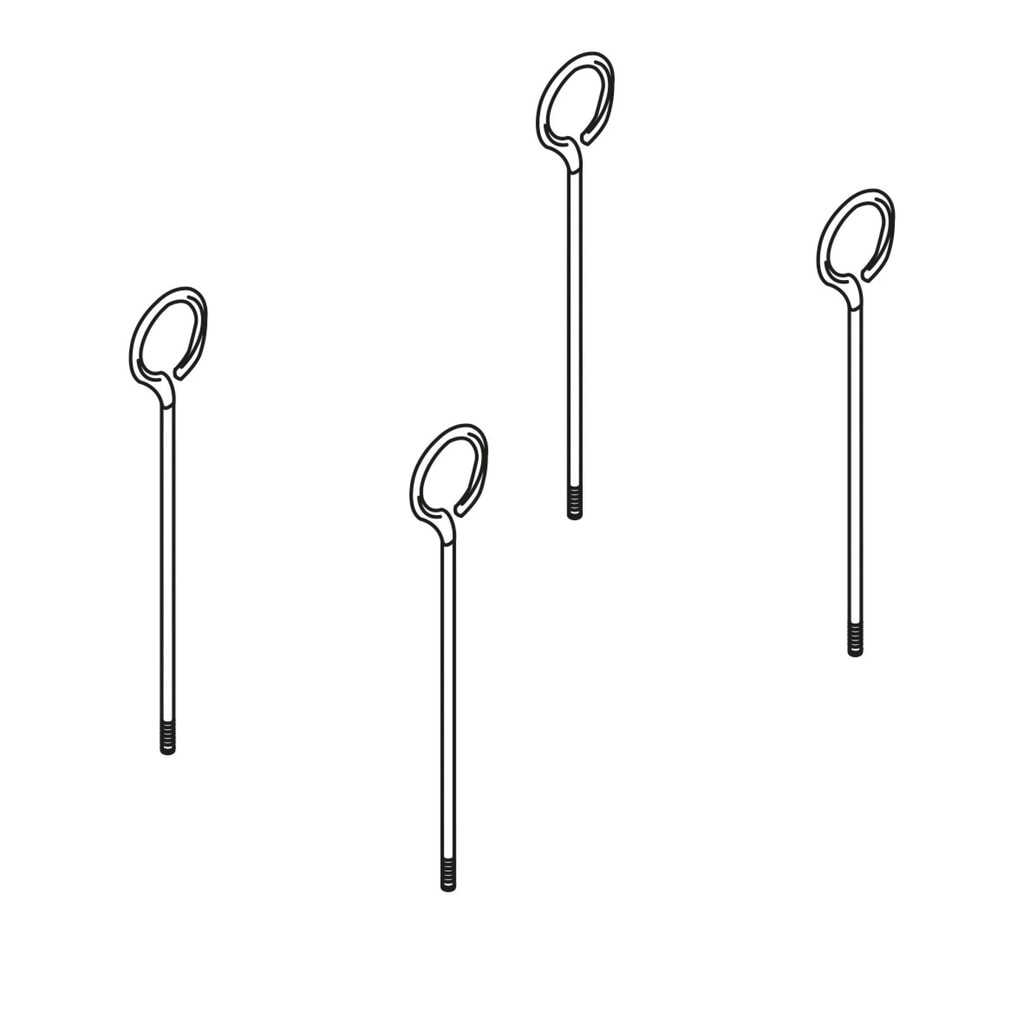 Product afbeelding: Kraanlaadinrichting, totale belasting tot 3000 kg, voor IC 1300 - IC 1600 met geïsoleerde vloer