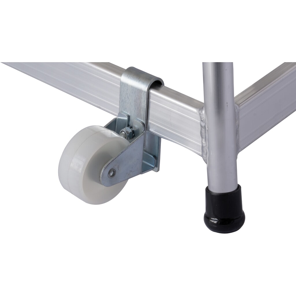 KRAUSE® STABILO mobiele montagetrap met antislip R13 roostertreden, 3 treden Productafbeelding nr. 7: KRAUSE® STABILO mobiele montagetrap met antislip R13 roostertreden, 3 treden