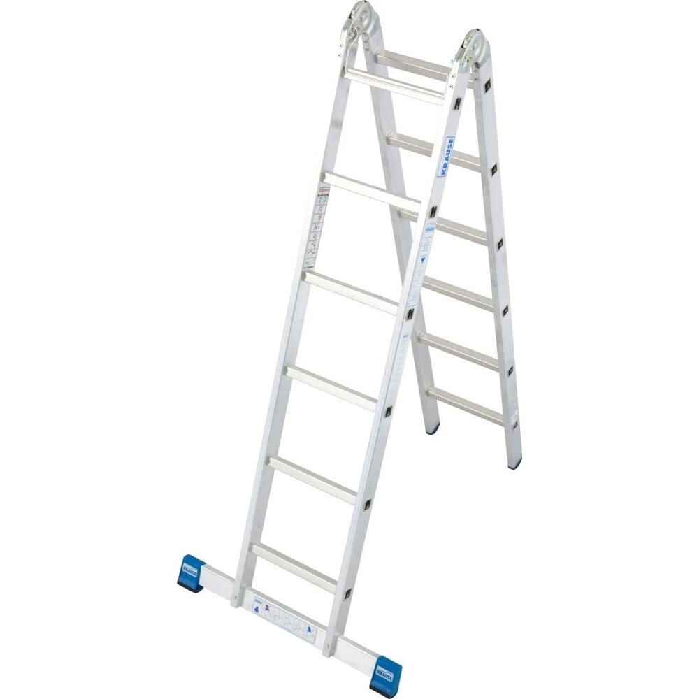 Product afbeelding: KRAUSE® STABILO scharnierende dubbele ladder 2x6 sporten