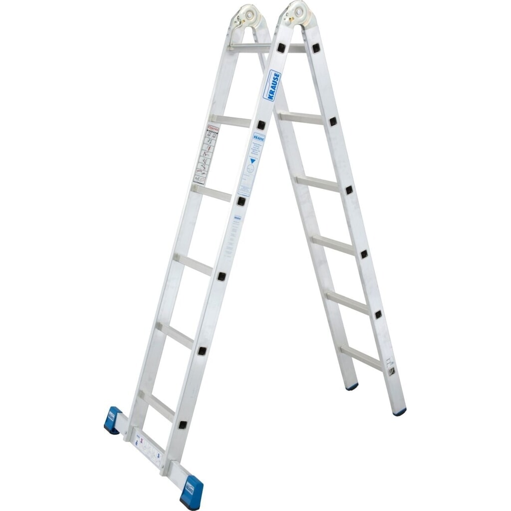 Productafbeelding nr. 2: KRAUSE® STABILO scharnierende dubbele ladder 2x6 sporten