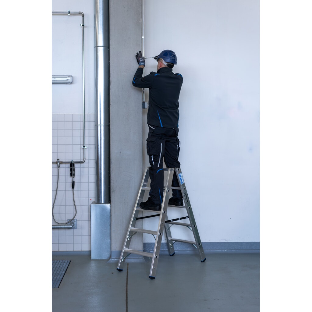 KRAUSE® STABILO Trap, dubbelzijdig toegankelijk, draagvermogen 225 kg, 2 x 5 treden Productafbeelding nr. 14: KRAUSE® STABILO Trap, dubbelzijdig toegankelijk, draagvermogen 225 kg, 2 x 5 treden