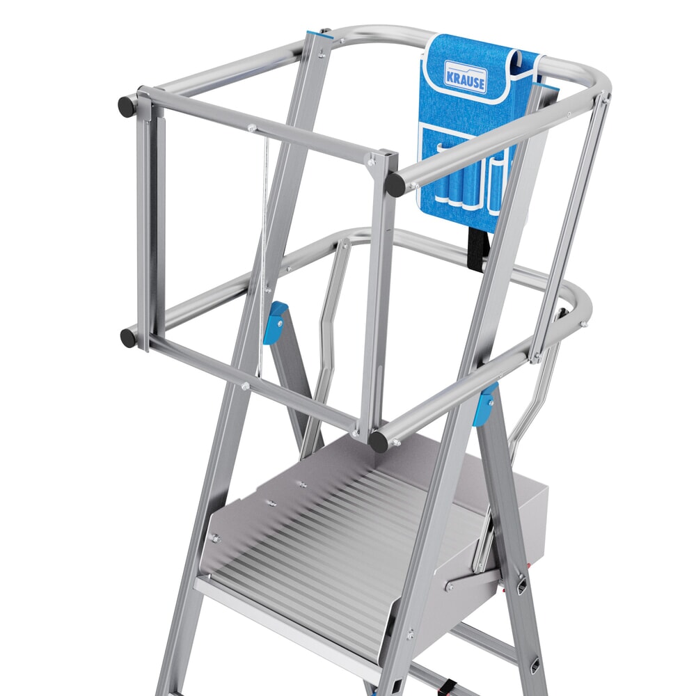 Productafbeelding nr. 18: KRAUSE® STABILO telescopische bordesladder met groot staplatform SkyMatic 3-5 sporten