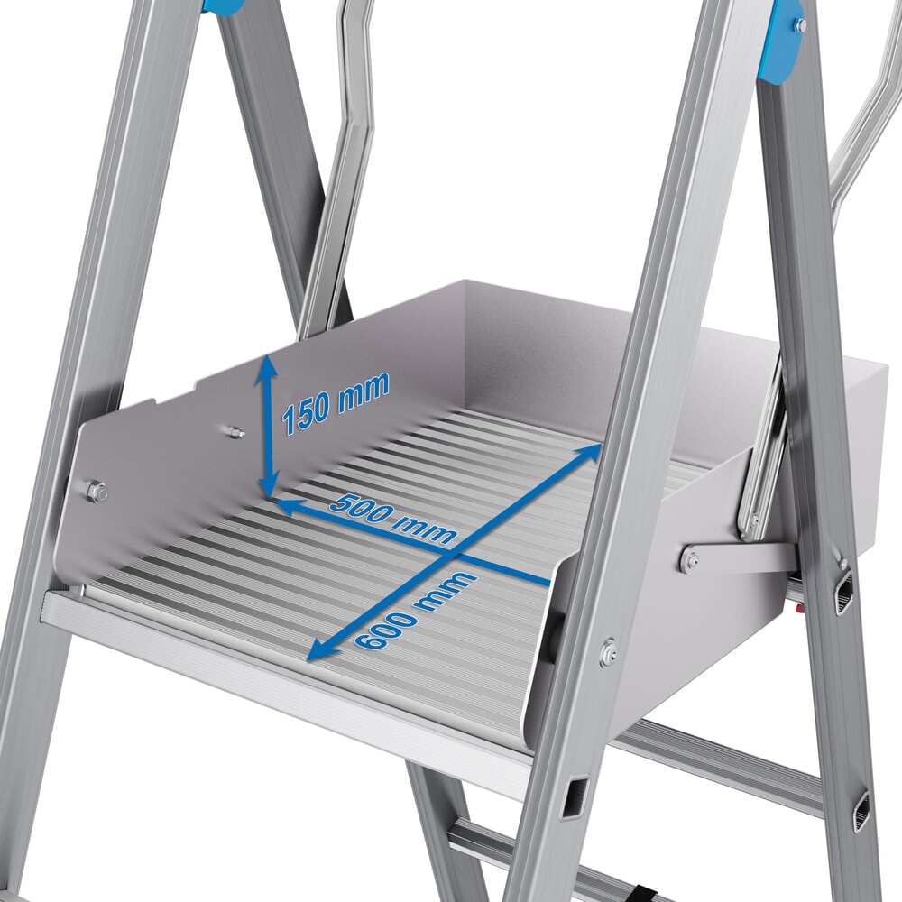 Productafbeelding nr. 17: KRAUSE® STABILO telescopische bordesladder met groot staplatform SkyMatic 3-5 sporten