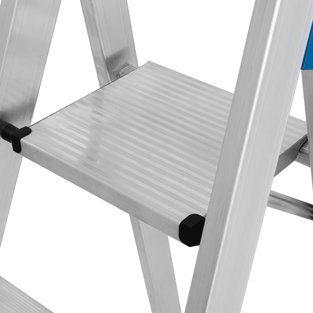 Productafbeelding nr. 3: KRAUSE® STABILO telescopische ladder met treden, eenzijdig toegankelijk, 4 treden