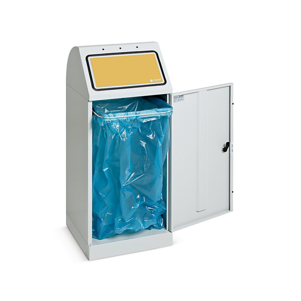 Product afbeelding: Kringloopafvalbak VAR®, 70 liter, met vleugeldeur en afvalzakhouder