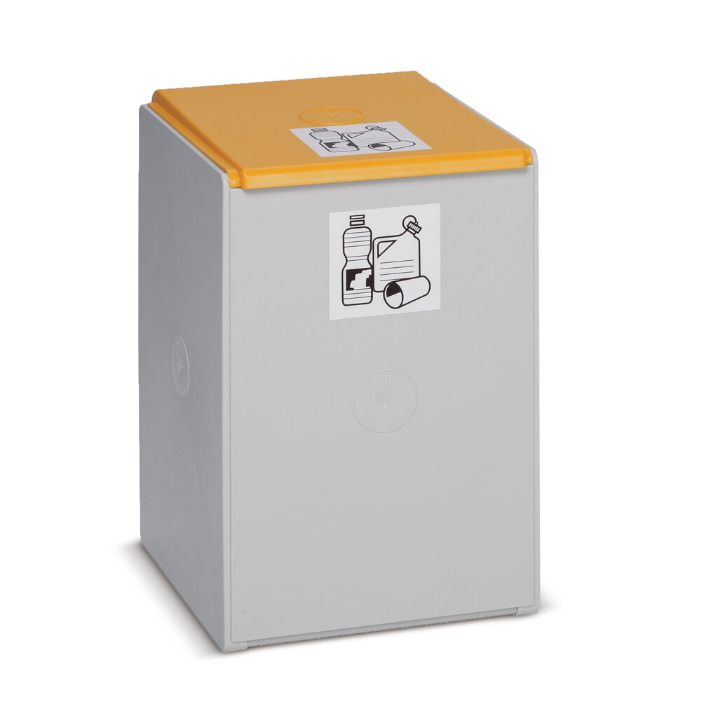 Product afbeelding: Kringloopafvalbak VAR®, 60 liter, deksel geel