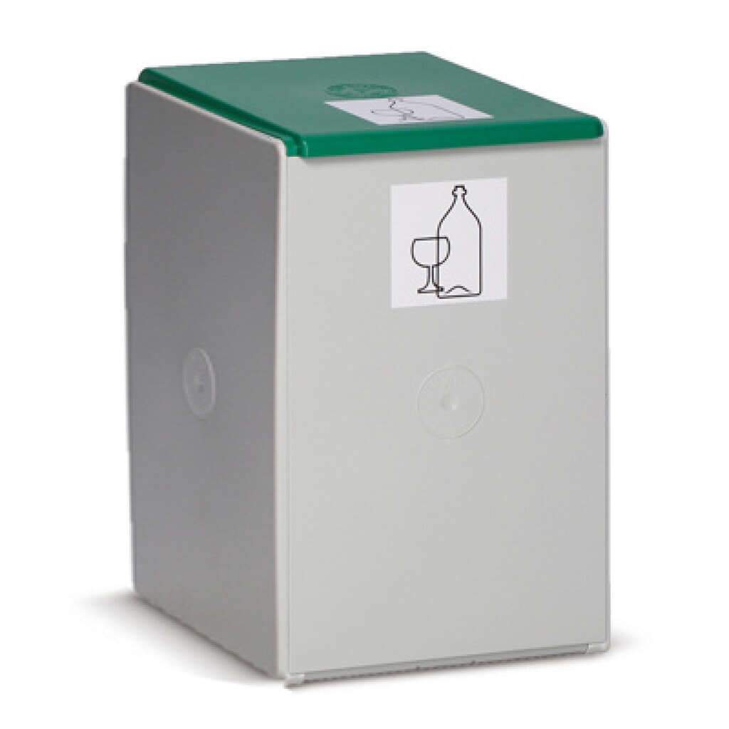 Product afbeelding: Kringloopafvalbak VAR®, 40 liter, deksel groen