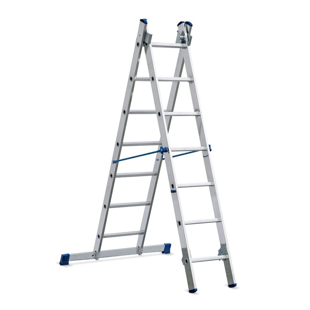 Product afbeelding: Schuifladder BASIC, 2-delig, stahoogte 3,43 m