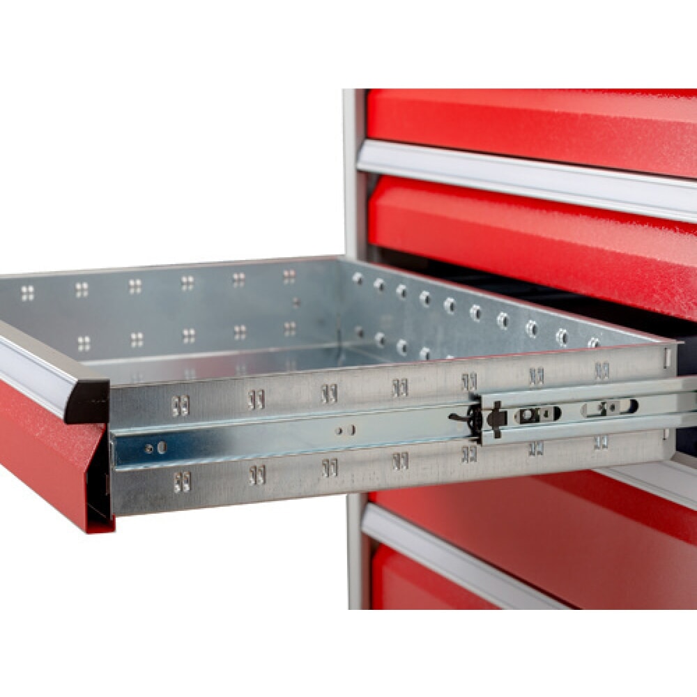 Productafbeelding nr. 2: Rolcontainer met ladecapaciteit van 50 kg en volledig uittrekbare lade, hxbxd 805 x 530 x 500 mm, gentiaanblauw