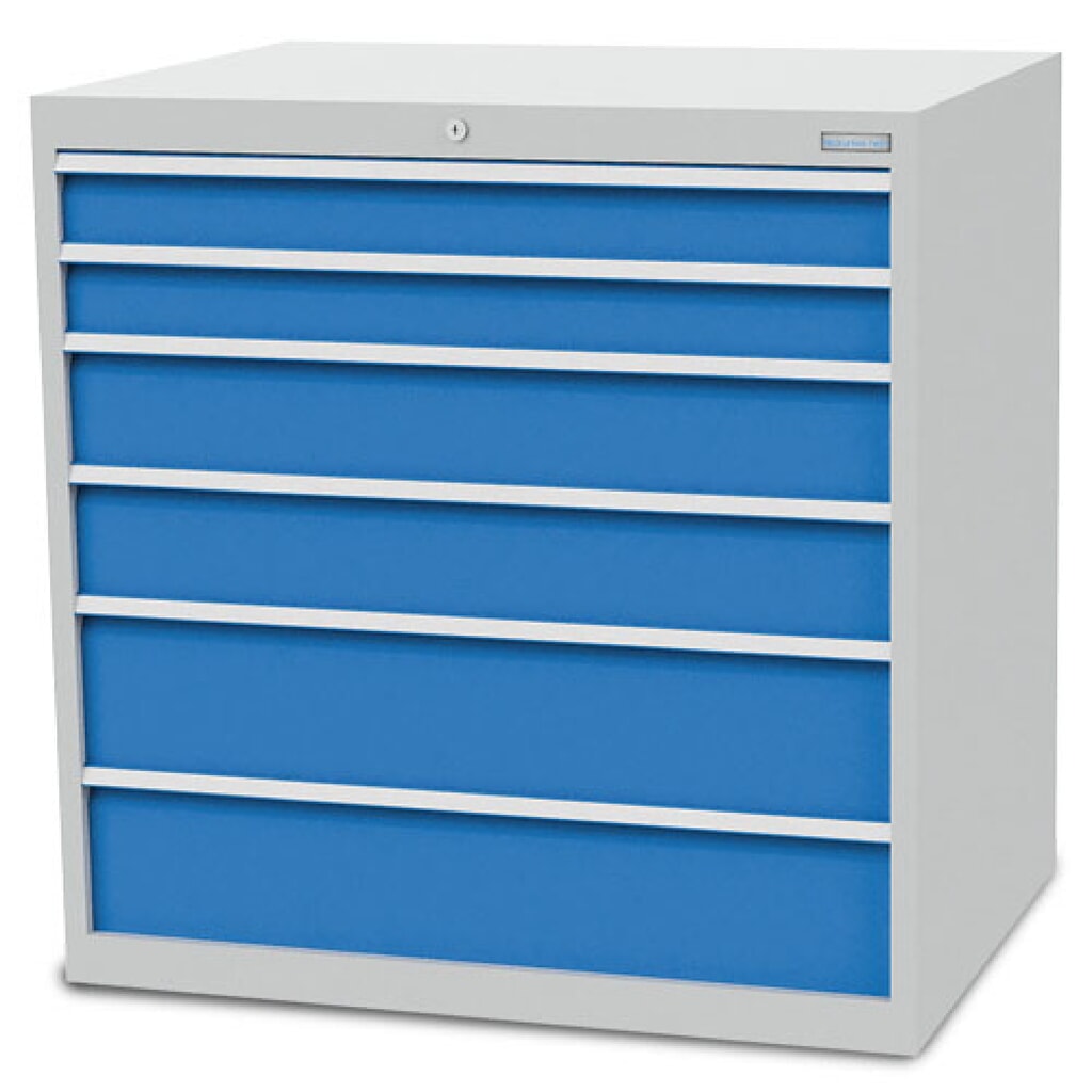Ladekast Bedrunka+Hirth R 36-24, hxbxd 1.019 x 1.005 x 736 mm, lichtgrijs, lichtblauw, 6 lades 2x100 + 2x150 + 2x200 mm Product afbeelding: Ladekast Bedrunka+Hirth R 36-24, hxbxd 1.019 x 1.005 x 736 mm, lichtgrijs, lichtblauw, 6 lades 2x100 + 2x150 + 2x200 mm