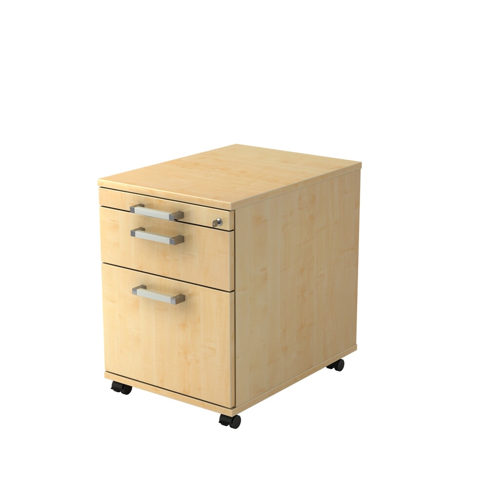 Ladekast op wielen Hammerbacher 58 cm, 1 lade, 1 HR, sl. CE esdoorn Product afbeelding: Ladekast op wielen Hammerbacher 58 cm, 1 lade, 1 HR, sl. CE esdoorn