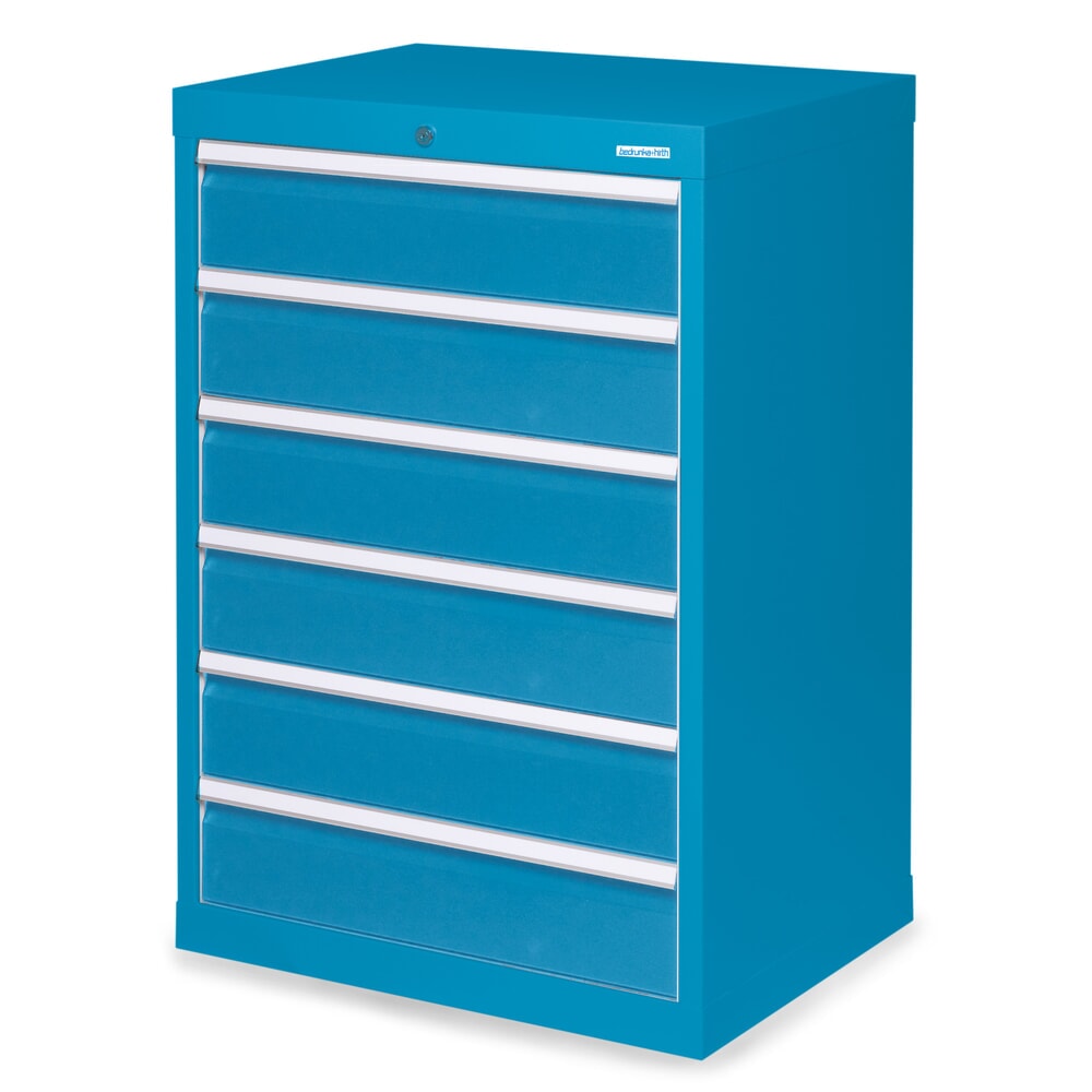 Product afbeelding: Ladekast Profi, laden 6x 150 mm, breedte 680 mm, lichtblauw, lichtblauw