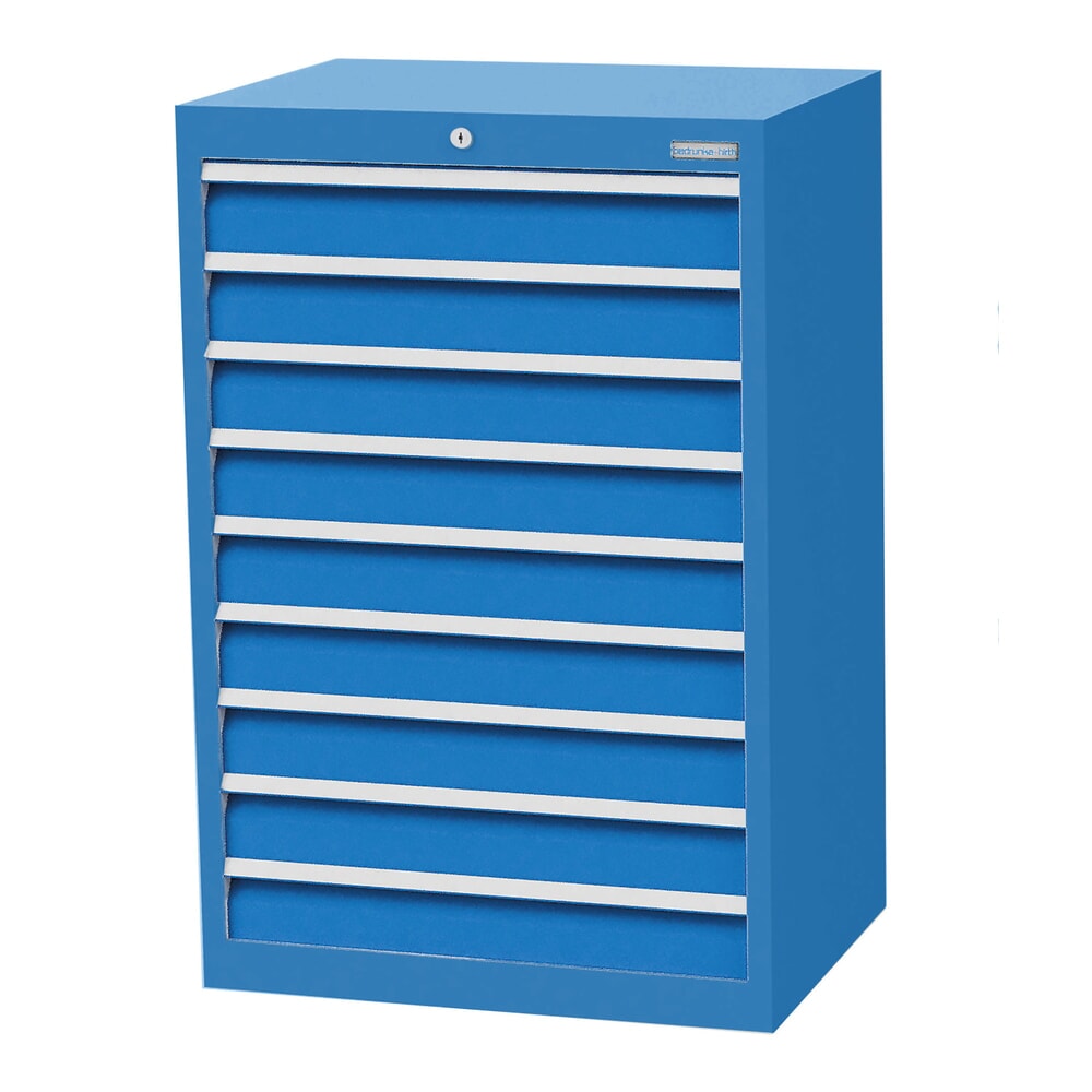 Product afbeelding: Ladekast Profi, laden 9x100 mm, breedte 680 mm, lichtblauw, lichtblauw