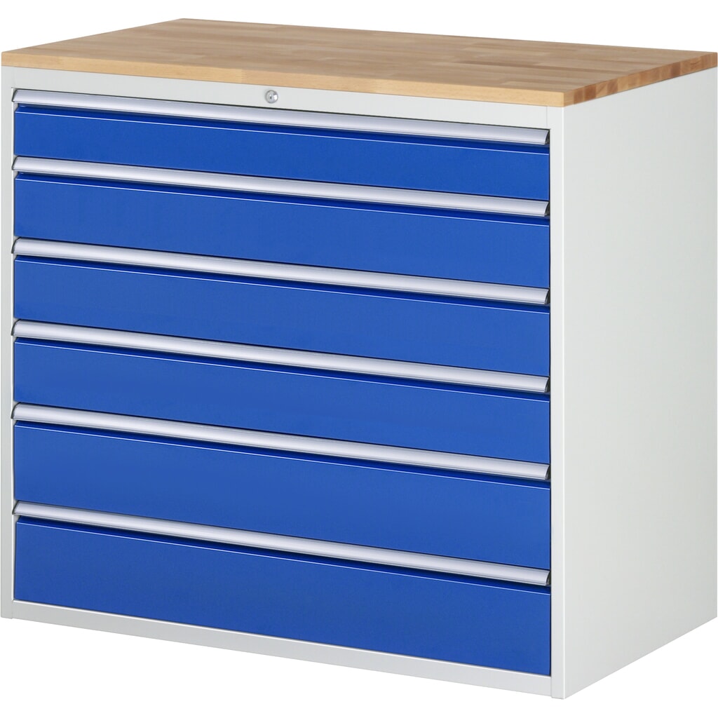 RAU ladekast serie 7000, h x b x d 1.035 x 1.145 x 650 mm, met 6 lades maat XXL, beuken blad Product afbeelding: RAU ladekast serie 7000, h x b x d 1.035 x 1.145 x 650 mm, met 6 lades maat XXL, beuken blad