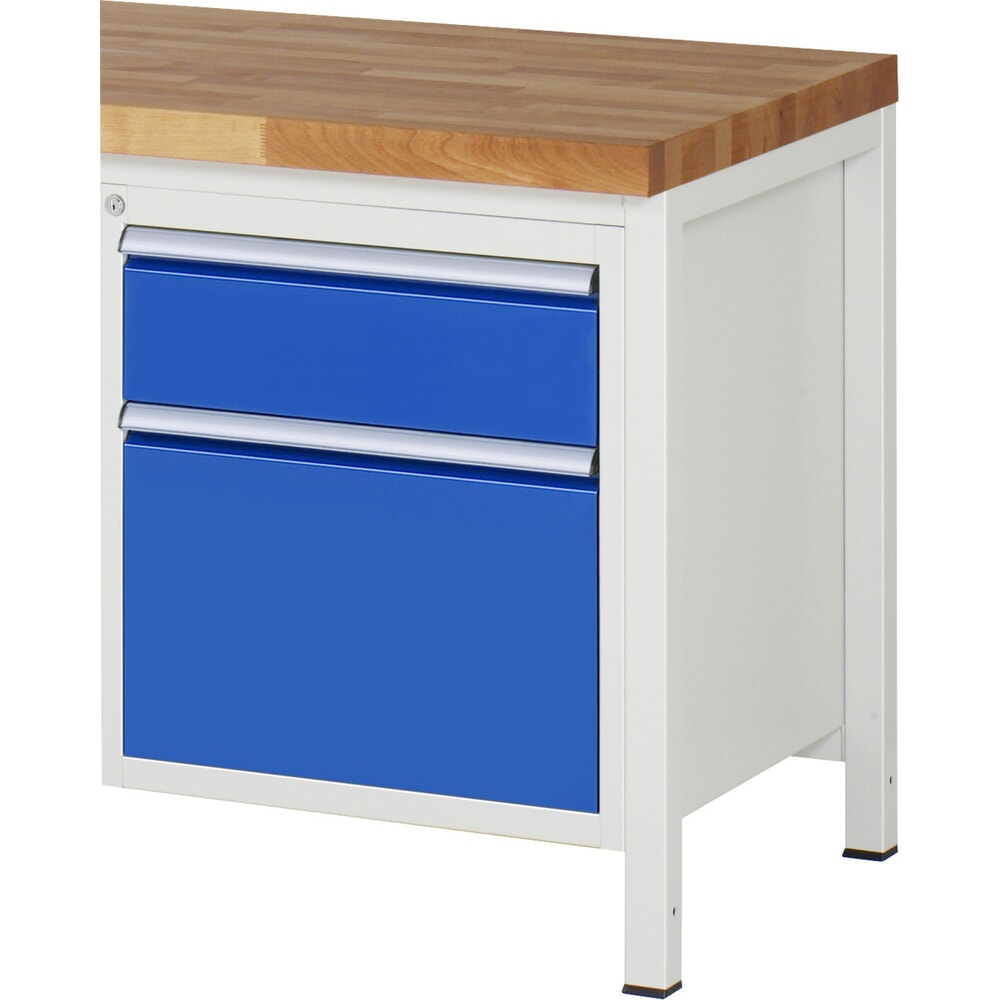 Product afbeelding: Ladekast RAU serie 7000, onderbouwkast, hxbxd 620 x 580 x 650 mm, 2 lades 1 x 180, 1 x 360 mm