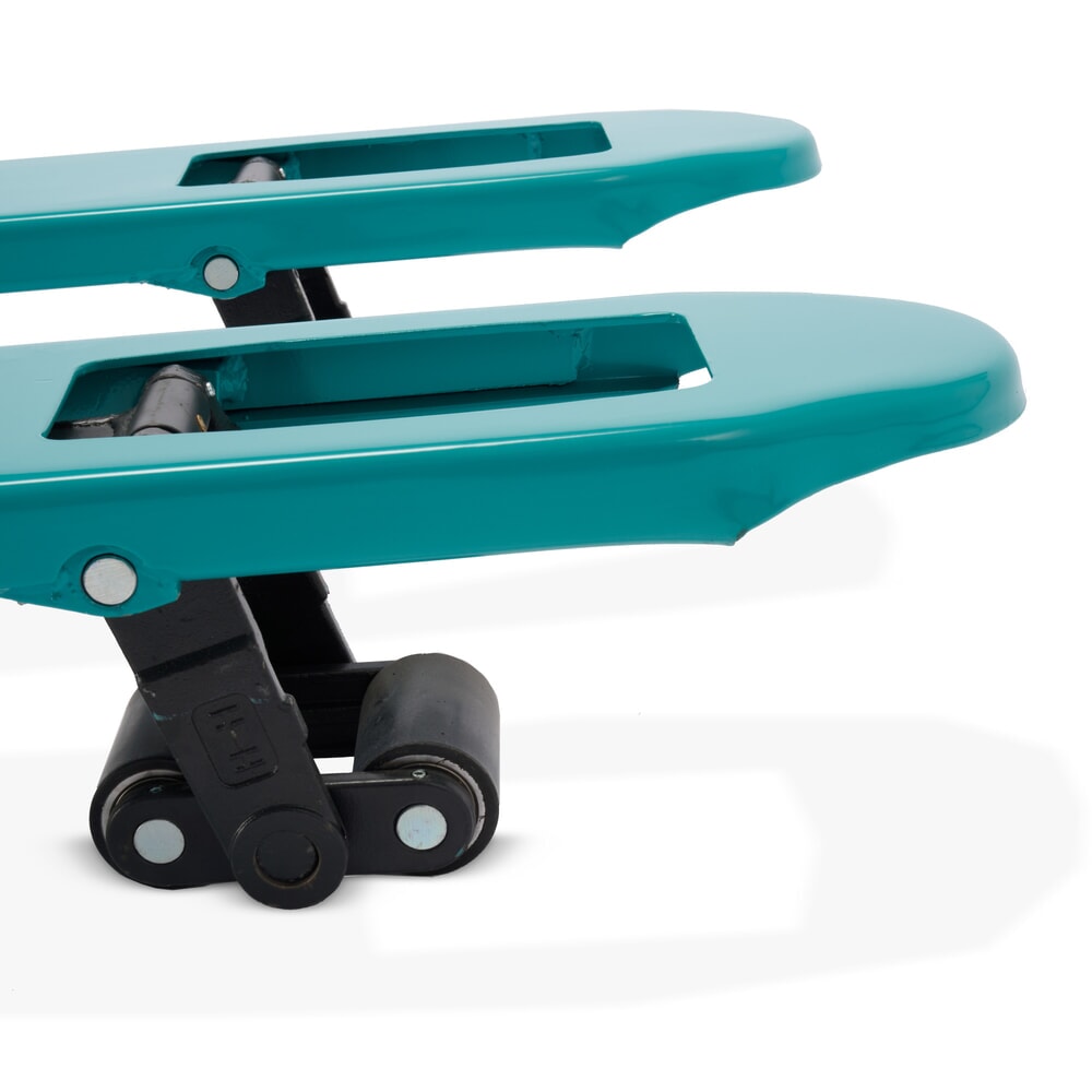 Productafbeelding nr. 6: Lage handtranspallet Ameise® PTM 1.5 Low, draagvermogen 1.500 kg, vorklengte 1.150 mm, massief rubber / polyurethaan, tandemwielen