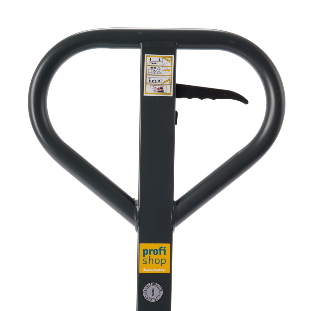 Lage handtranspallet Ameise® PTM 1.5 Low, draagvermogen 1.500 kg, vorklengte 1.150 mm, massief rubber / polyurethaan Productafbeelding nr. 10: Lage handtranspallet Ameise® PTM 1.5 Low, draagvermogen 1.500 kg, vorklengte 1.150 mm, massief rubber / polyurethaan