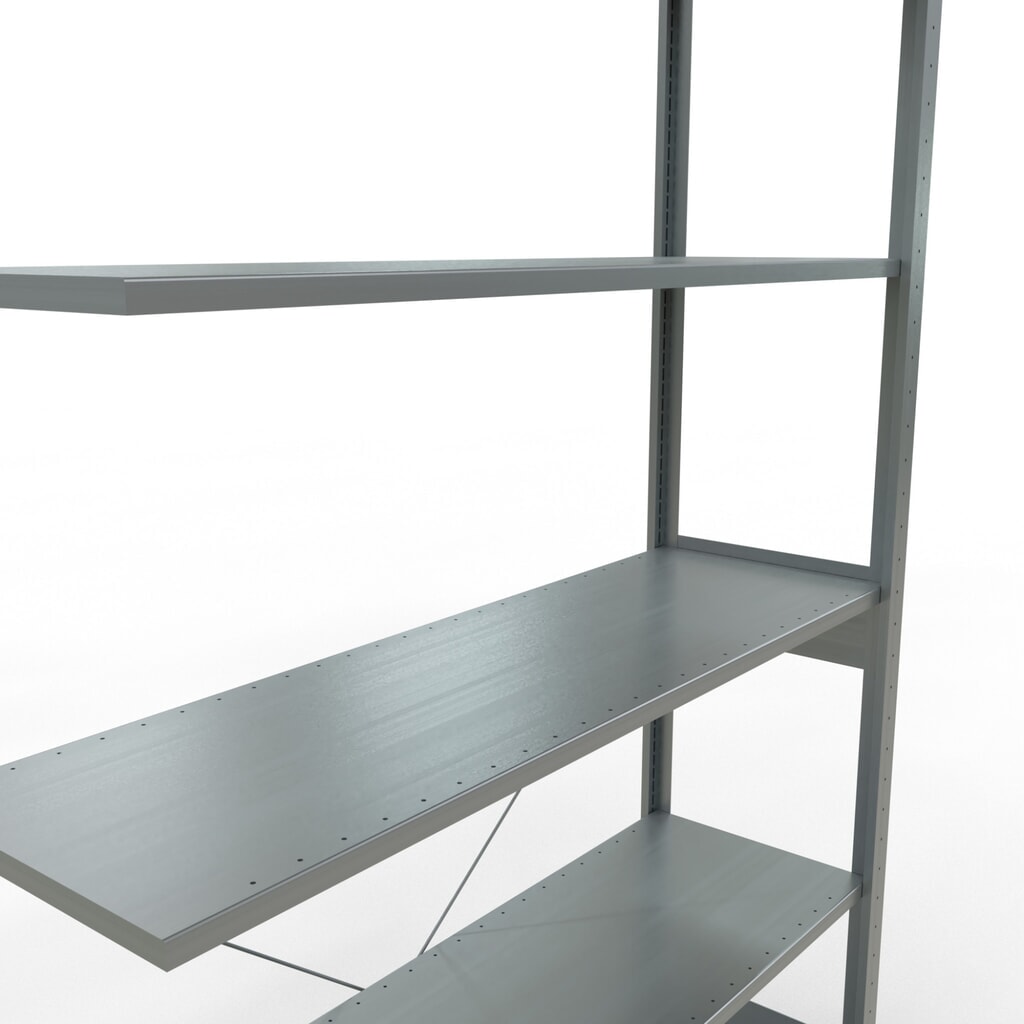 LLegbordrek inhangsysteem, AV, VL 150 kg, verzinkt, hxbxd 2.500 x 1.300 x 400 mm Productafbeelding nr. 5: LLegbordrek inhangsysteem, AV, VL 150 kg, verzinkt, hxbxd 2.500 x 1.300 x 400 mm
