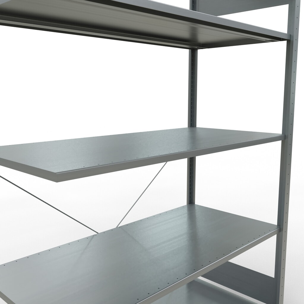Productafbeelding nr. 5: LLegbordrek inhangsysteem, AV, VL 150 kg, verzinkt, hxbxd 2.000 x 1.300 x 600 mm