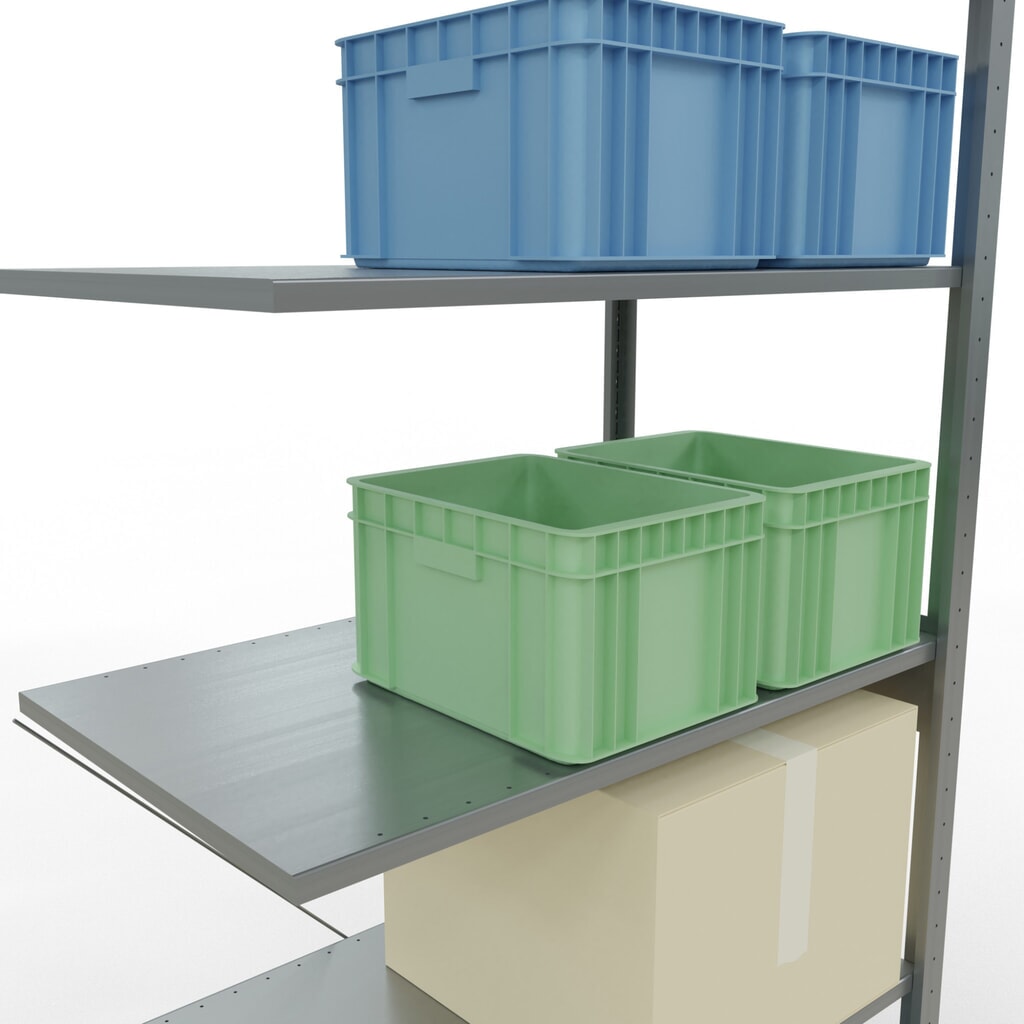 LLegbordrek inhangsysteem, AV, VL 150 kg, verzinkt, hxbxd 2.500 x 1.000 x 600 mm Productafbeelding nr. 4: LLegbordrek inhangsysteem, AV, VL 150 kg, verzinkt, hxbxd 2.500 x 1.000 x 600 mm
