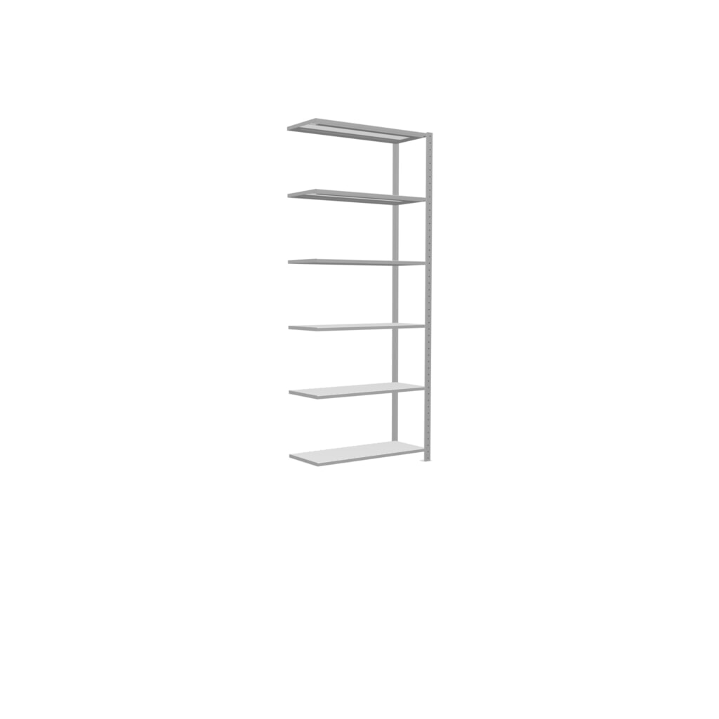 Productafbeelding nr. 2: Legbordrek SCHULTE, AE, VL 150 kg, lichtgrijs, hxbxd 2.500 x 1.000 x 400 mm