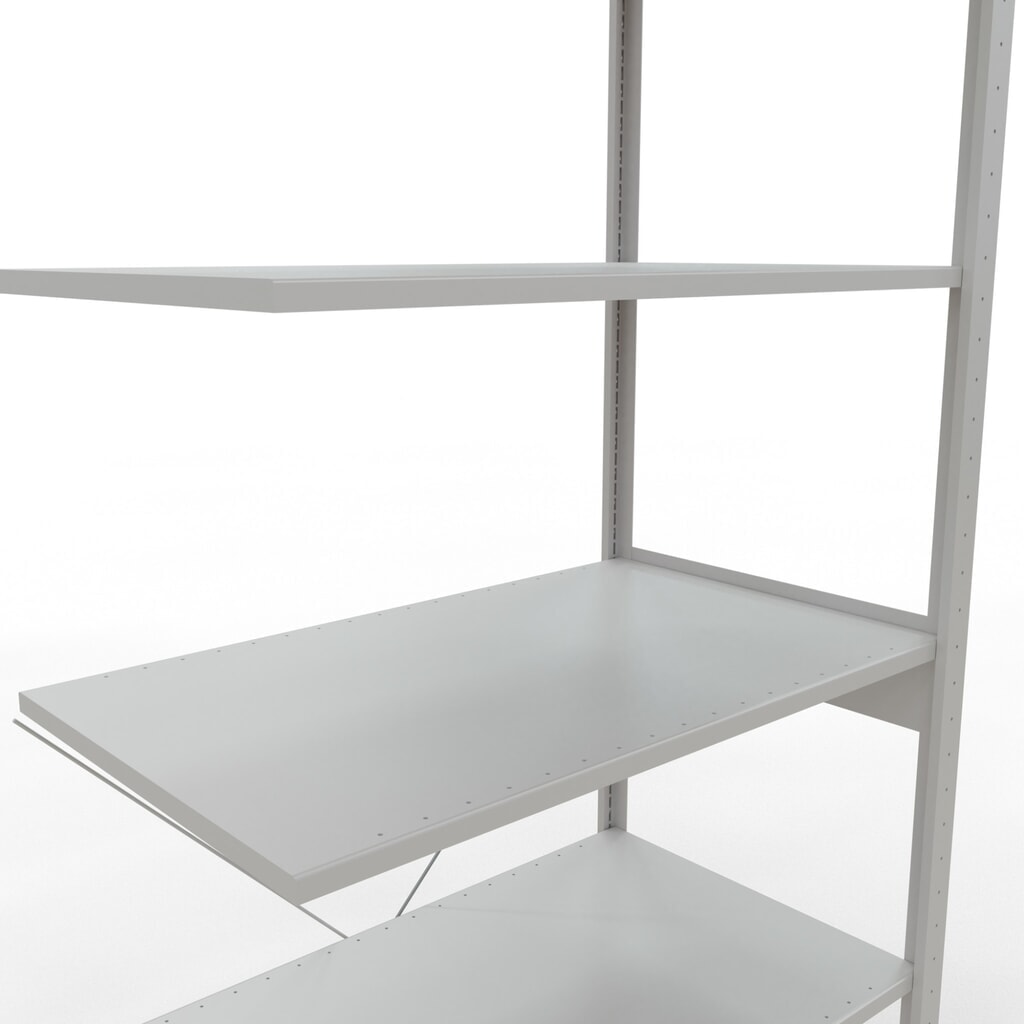 Productafbeelding nr. 5: Legbordrek SCHULTE, AE, VL 150 kg, lichtgrijs, hxbxd 2.500 x 1.000 x 600 mm