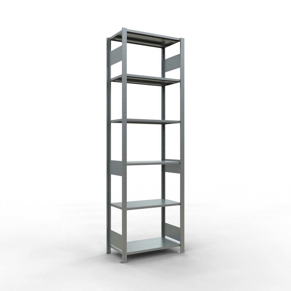 Productafbeelding nr. 1: Legbordrek SCHULTE, verzinkt, vaklast 150 kg, hxbxd 2.500 x 810 x 436 mm