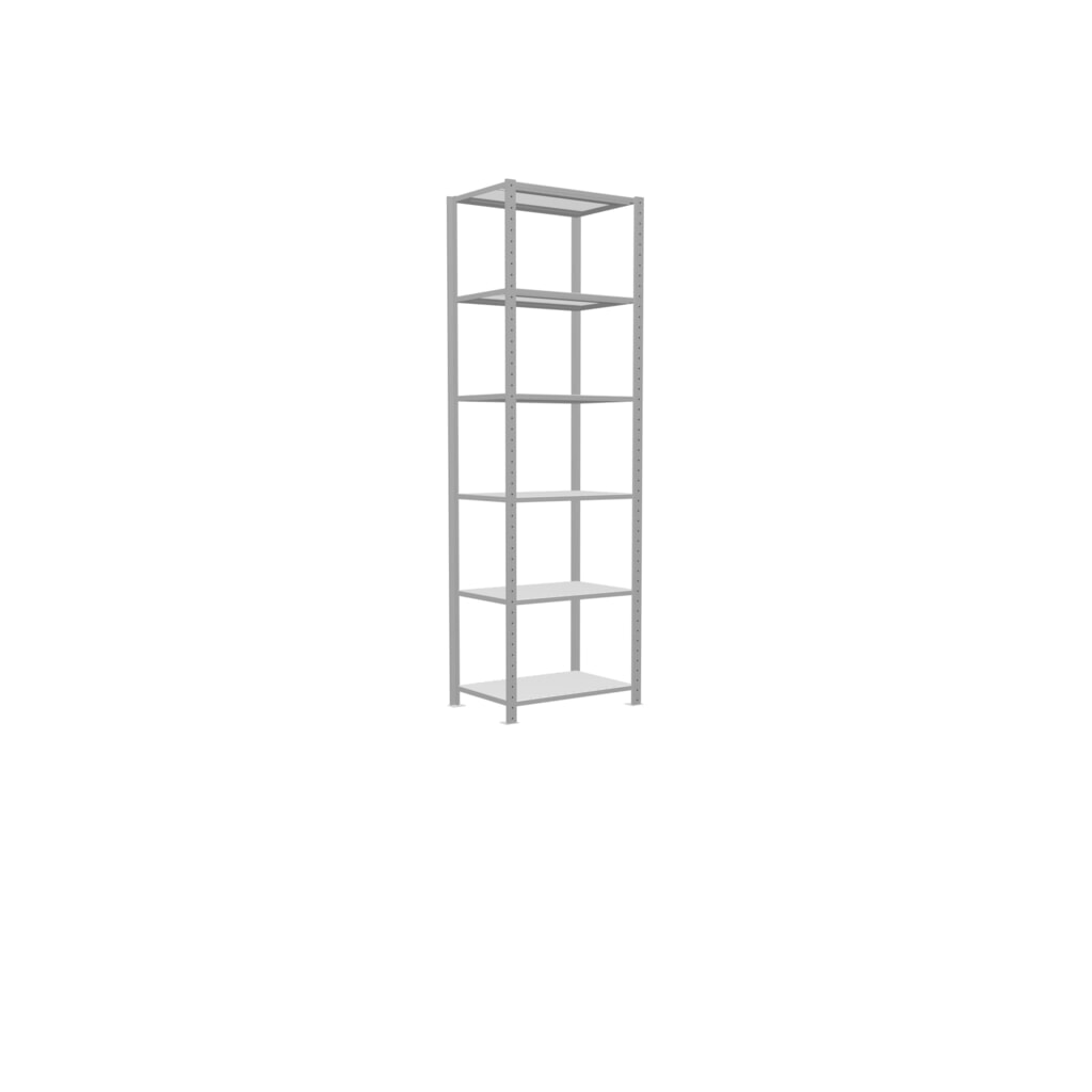 Productafbeelding nr. 2: Legbordrek SCHULTE, lichtgrijs, vaklast 150 kg, hxbxd 2.500 x 810 x 536 mm