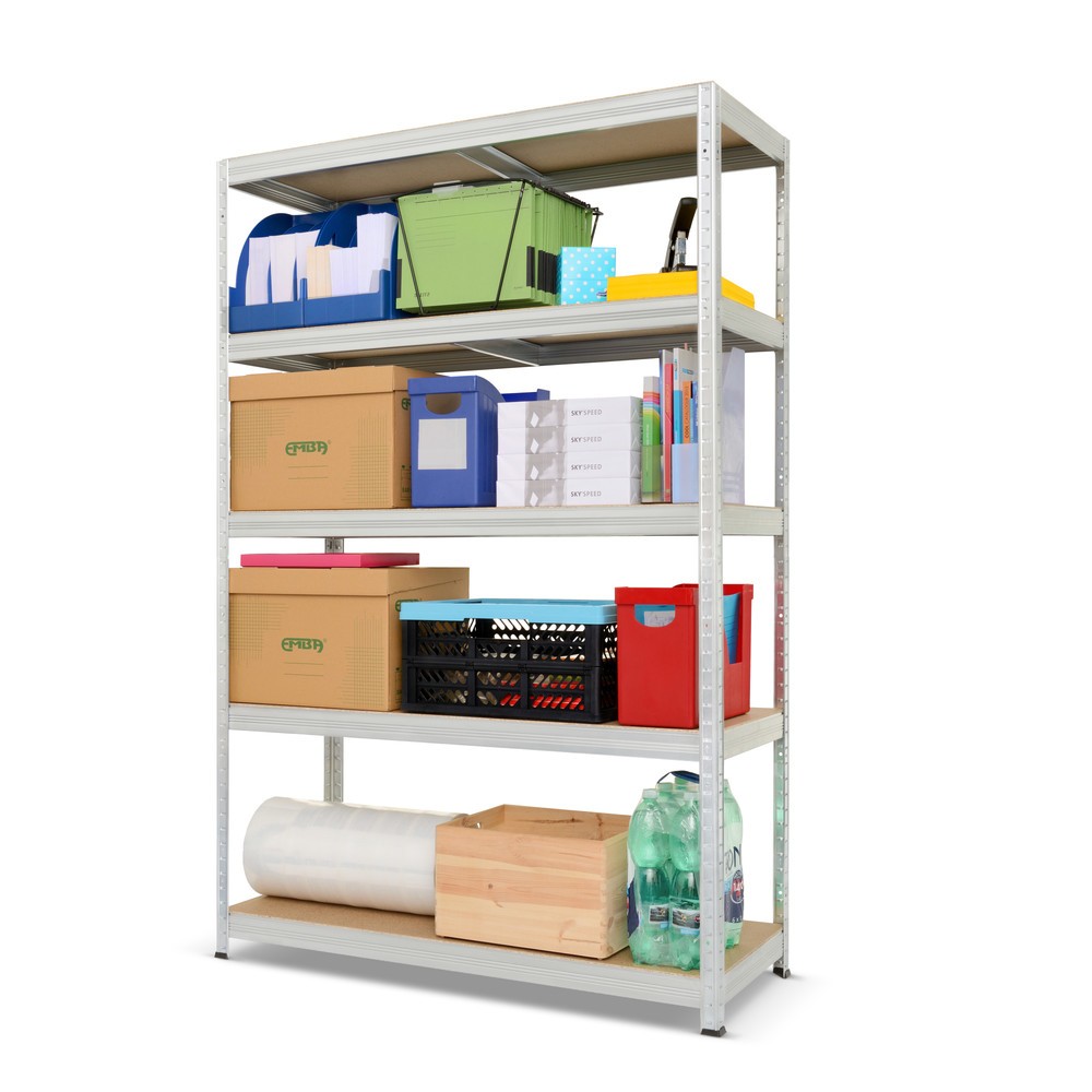Productafbeelding nr. 2: Legbordrek Steinbock® type M, verzinkt, vaklast 150 kg, hxbxd 1.800 x 1.200 x 450 mm