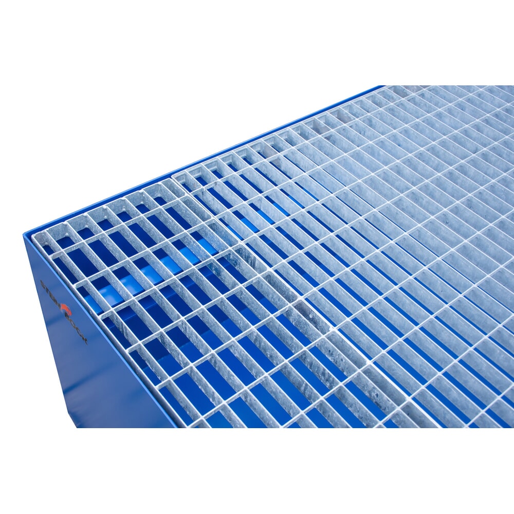 Productafbeelding nr. 4: Steinbock® stalen lekbak voor 1x KTC/IBC, blauw