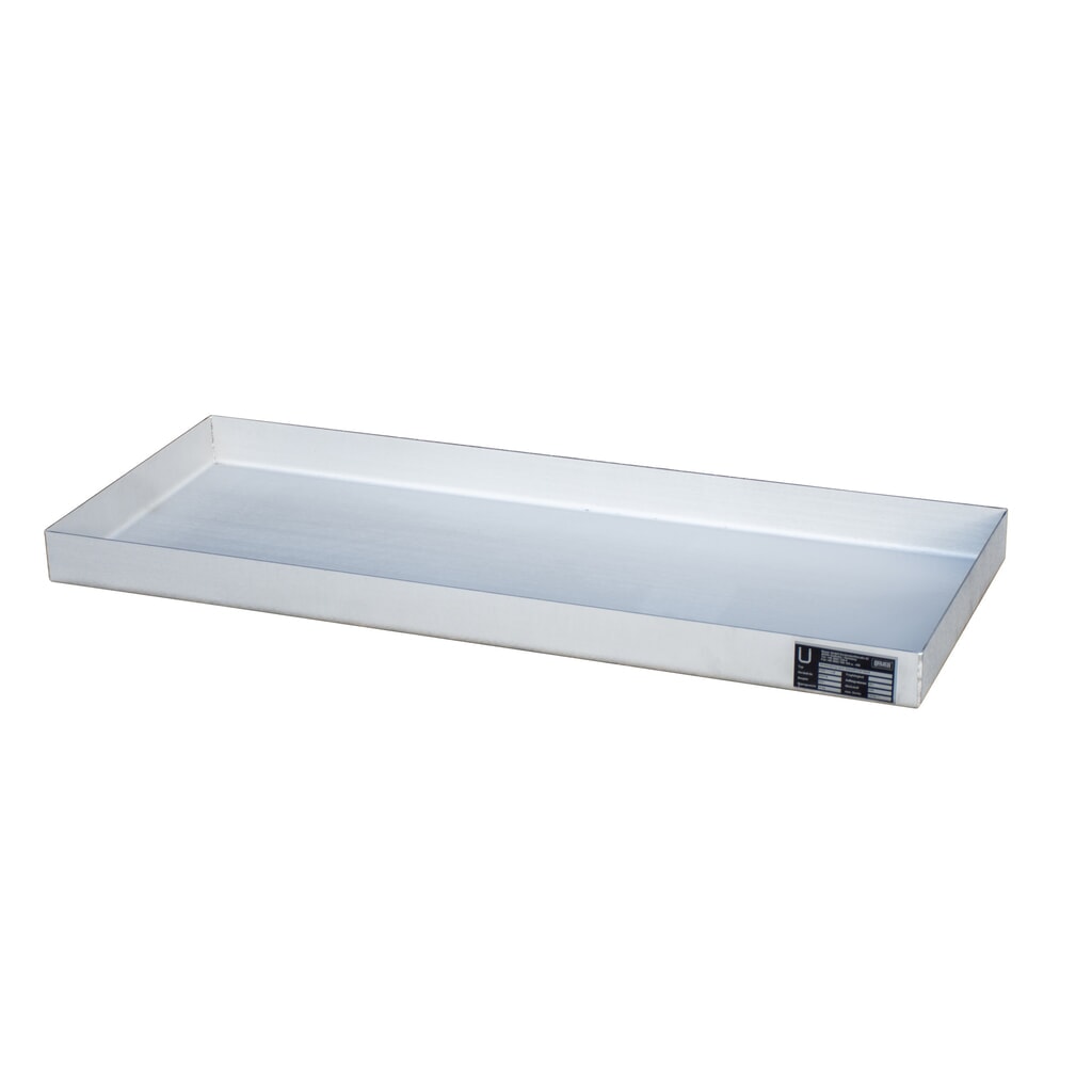 Product afbeelding: Bauer® lekbak van roestvrij staal voor verpakkingen KGW 1 V4A, opvangvolume 12 l
