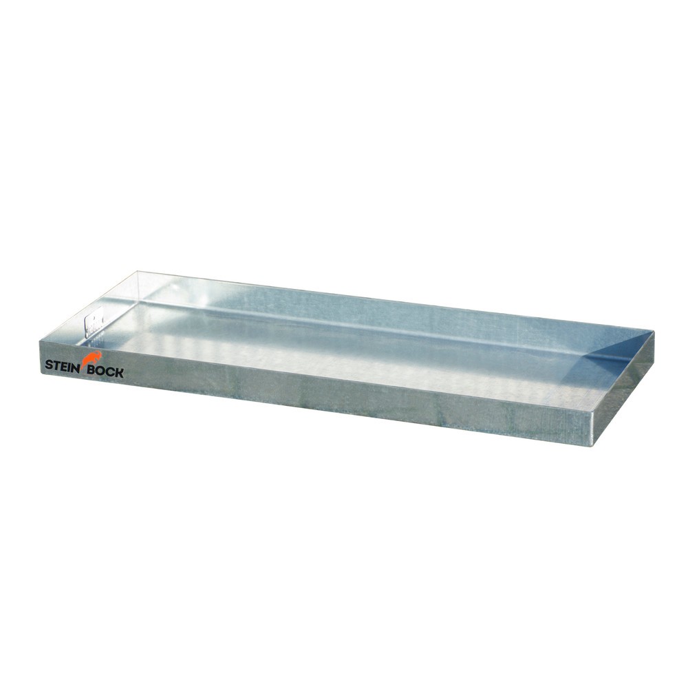 Product afbeelding: Steinbock® lekbak voor kleine verpakkingen van staal, verzinkt, hxbxd 60 x 940 x 370 mm, opvangvolume 12 liter