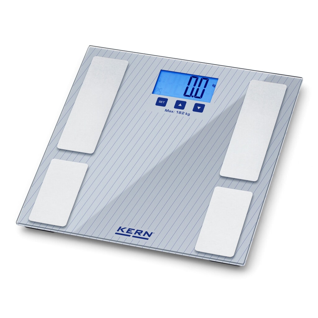 Lichaamsanalyse weegschaal KERN MFB 150K100S05, weegbereik max. 182 kg, 5 stuks per verpakkingseenheid Productafbeelding nr. 2: Lichaamsanalyse weegschaal KERN MFB 150K100S05, weegbereik max. 182 kg, 5 stuks per verpakkingseenheid
