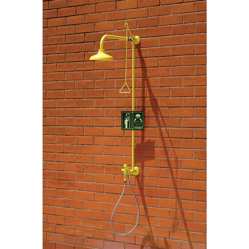 Product afbeelding: Lichaamsdouche en mobiele slangdouche Erbstößer®, DIN EN 15154-1/-2/-5, wandmontage, kunststof douchekop, 1 straalregelaar