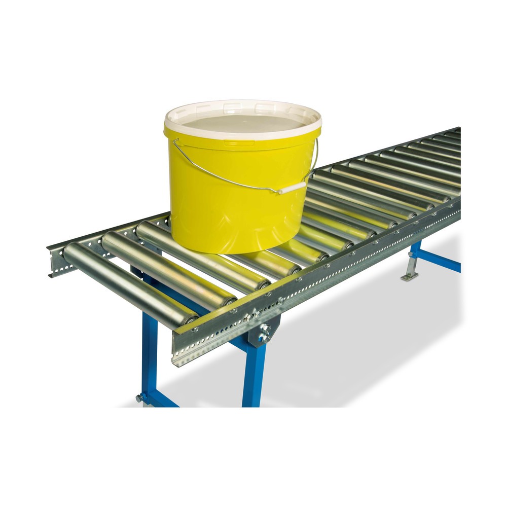 Product afbeelding: BLUME lichte rollenbanen, stalen rollen, Ø 50 mm, Baanlengte 1 m, Baanbreedte 300 mm, Asafstand 100 mm
