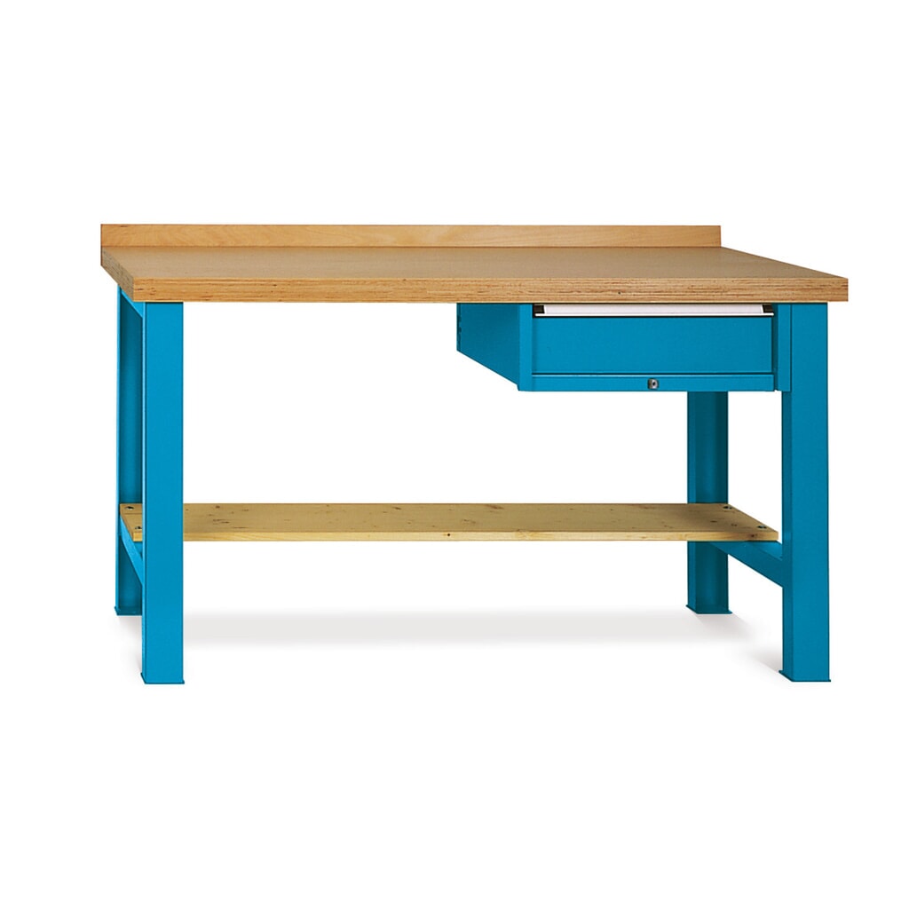 LOKOMA Premium werkbank voor zwaar gebruik, 1 lade, aflegbord, draagvermogen 800 kg, hxbxd 850 mm x 1.500 mm x 700 mm, zwartgrijs Product afbeelding: LOKOMA Premium werkbank voor zwaar gebruik, 1 lade, aflegbord, draagvermogen 800 kg, hxbxd 850 mm x 1.500 mm x 700 mm, zwartgrijs