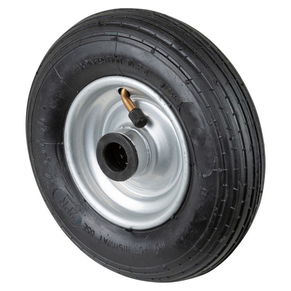 Product afbeelding: Luchtwiel, gegroefd profiel, rollager, Ø x breedte 200 x 50 mm, draagvermogen 80 kg