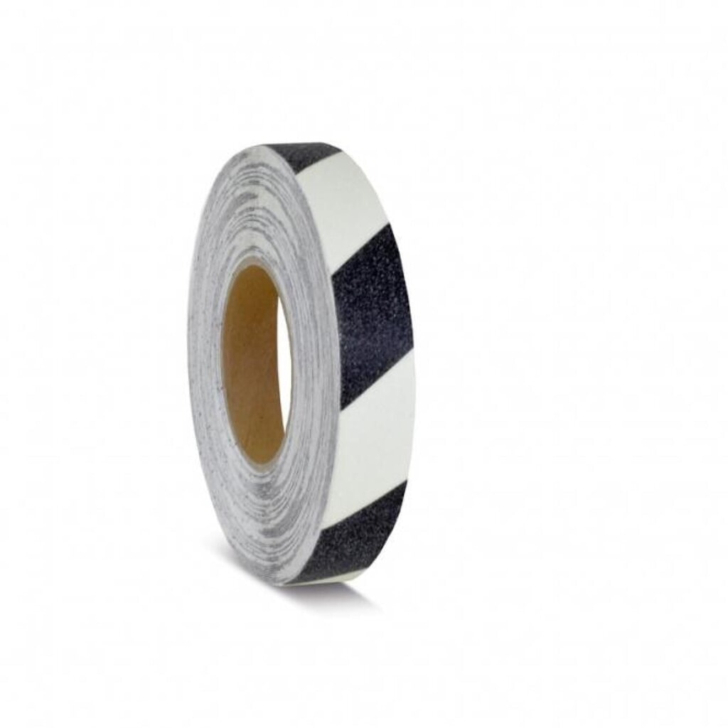 m2-antisliplaag™ fluorescerend-zwart, rol, lxb 18,3 m x 25 mm Product afbeelding: m2-antisliplaag™ fluorescerend-zwart, rol, lxb 18,3 m x 25 mm