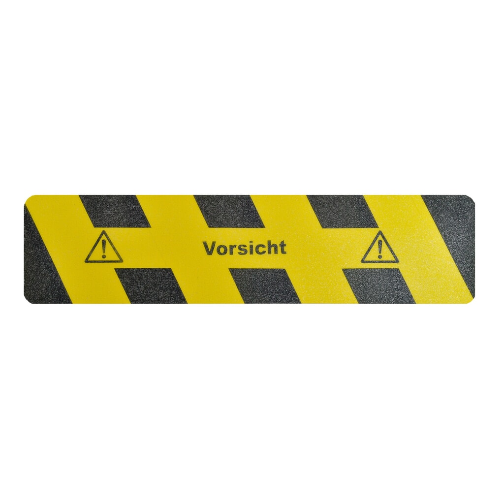m2-antisliplaag™ “Opgelet”, lxb 610 x 150 mm Product afbeelding: m2-antisliplaag™ “Opgelet”, lxb 610 x 150 mm