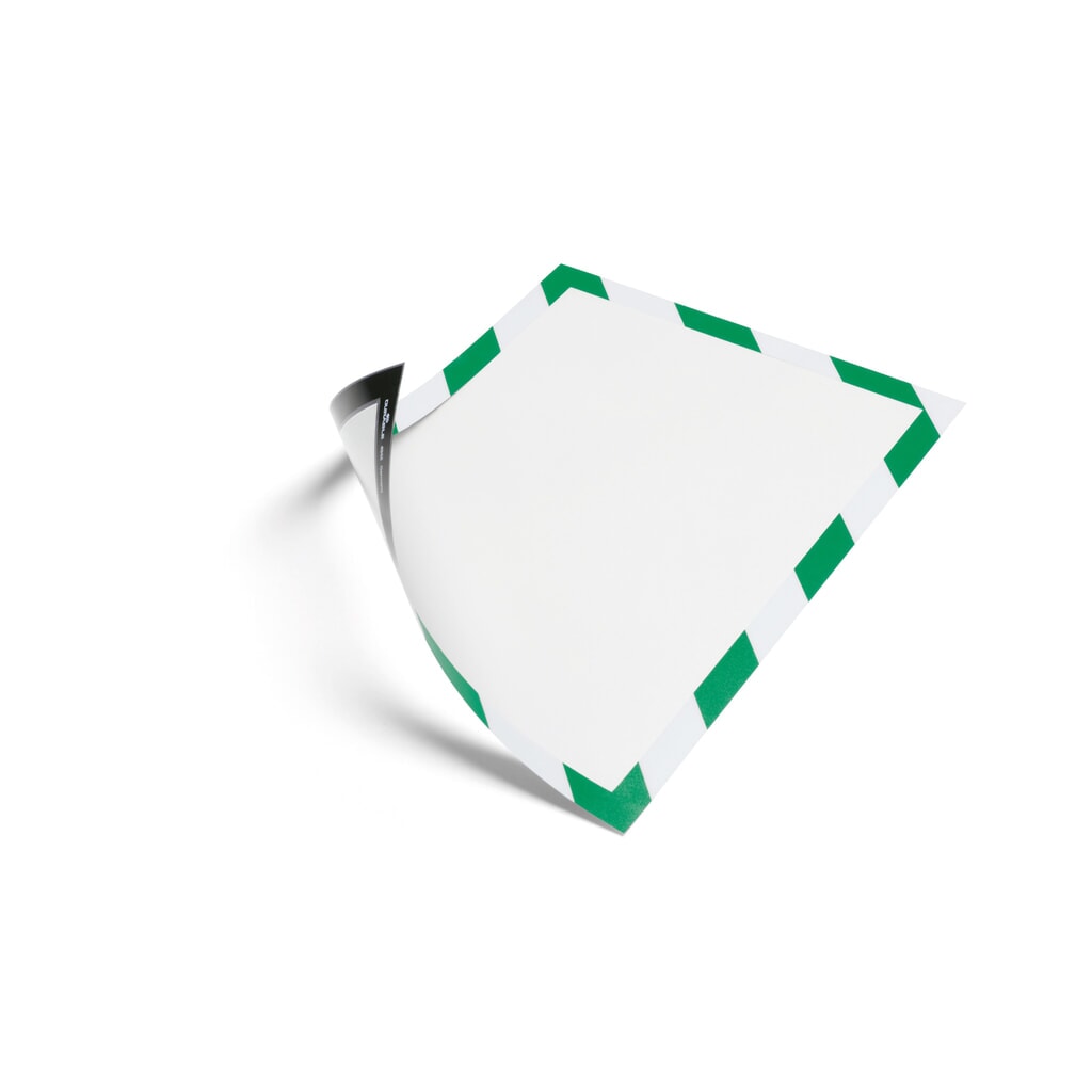 Product afbeelding: Magnetisch frame DURABLE DURAFRAME® Security, DIN A4, groen/wit