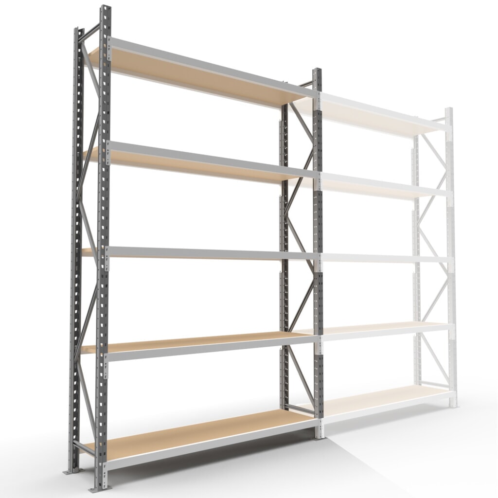 Productafbeelding nr. 6: ManOrga Grootvakrek, met spaanplaten, GF, H x B x D 3.000 x 2.700 x 800 mm