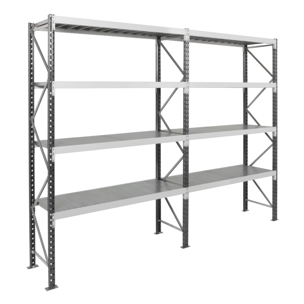 Productafbeelding nr. 7: Grootvakrek ManOrga, met stalen panelen, BE, vaklast 880 kg, hxbxd 3.000 x 1.800 x 600 mm
