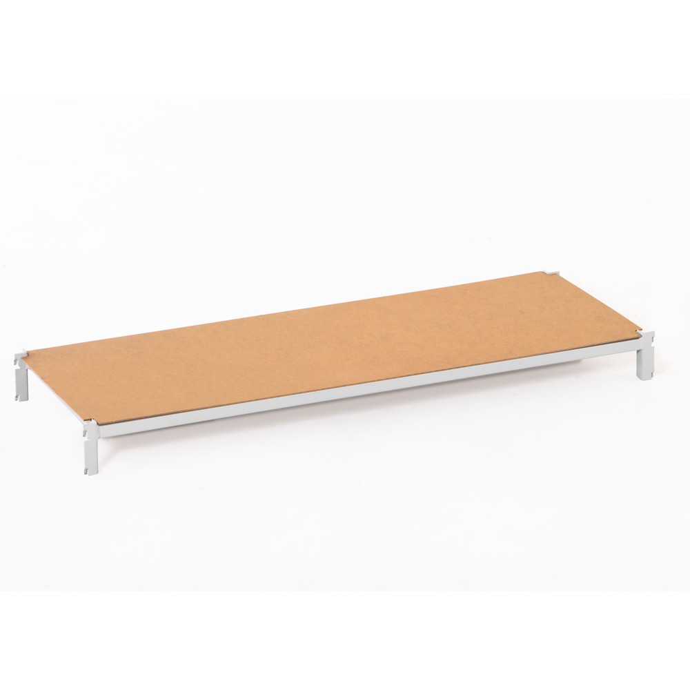Productafbeelding nr. 10: Legbordrek ManOrga, grafietgrijs / lichtgrijs, met 5 legborden van spaanplaat, vaklast 71 kg, hxbxd 2.000 x 1.540 x 300 mm