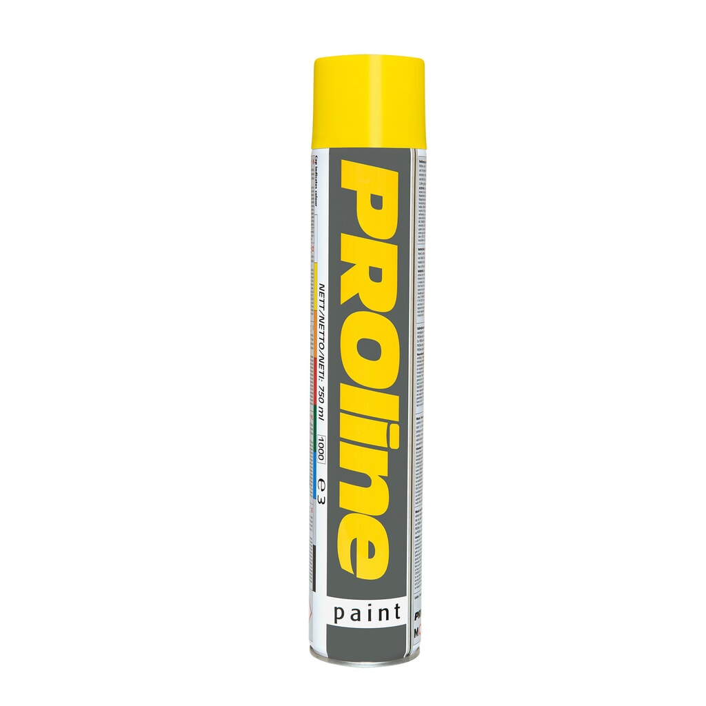Product afbeelding: Markeringsverf PROline-paint 0,75 l, 1 stuk, geel