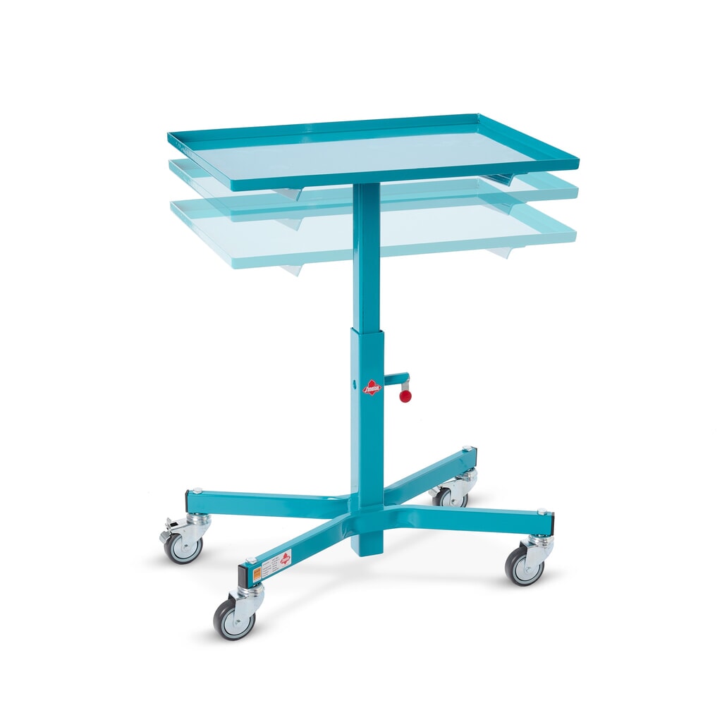 Materiaalstandaard Ameise®, in hoogte verstelbaar, hoogte 505-780 mm Product afbeelding: Materiaalstandaard Ameise®, in hoogte verstelbaar, hoogte 505-780 mm